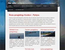 Tablet Screenshot of fly4you.cz